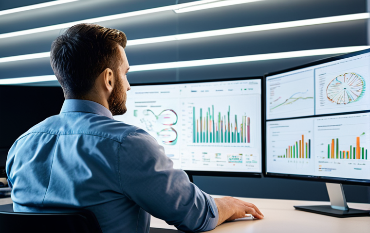 A focused male data scientist, fully clothed in a professional business casual shirt, sits confidently at a desk in a modern, brightly lit AI lab. He is looking at a holographic display showing growing data clusters, symbolizing data augmentation overcoming data scarcity and building robust AI models. The background features blurred lines of code and network diagrams. Perfect anatomy, correct proportions, natural pose, well-formed hands, proper finger count, natural body proportions. Professional photography, sharp focus, high-quality image, safe for work, appropriate content, family-friendly, modest clothing.