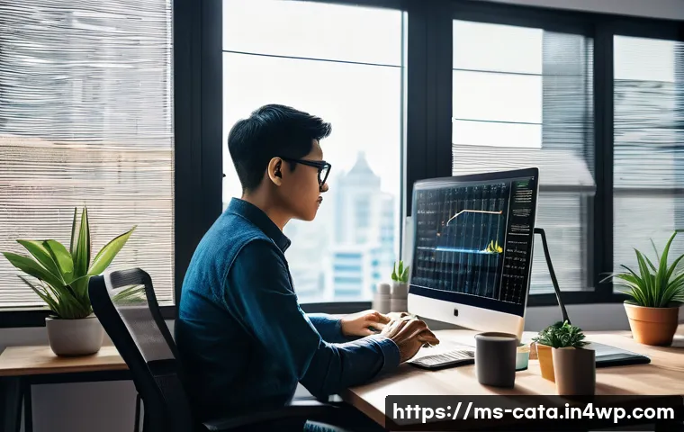 데이터 증강 기법의 실험 설계 방법 - A detailed digital art of a machine learning engineer in a modern Malaysian office, analyzing augmen...