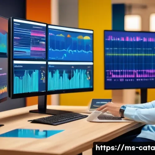 데이터 증강 기법을 통한 고객 맞춤형 서비스 제공 - A modern Malaysian e-commerce customer service center scene showing diverse staff members analyzing ...