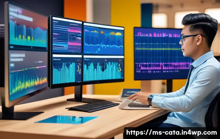 데이터 증강 기법을 통한 고객 맞춤형 서비스 제공 - A modern Malaysian e-commerce customer service center scene showing diverse staff members analyzing ...